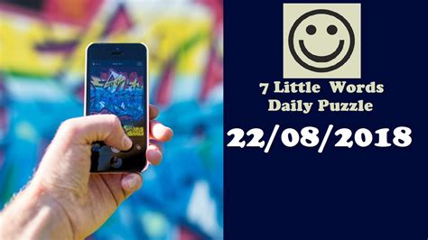 7 Little Words Daily Puzzle August 22 2018 - YouTube