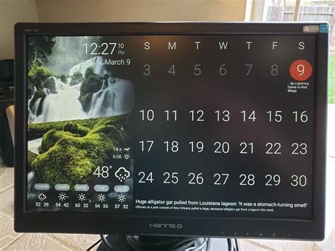 Setting Up A Dakboard Digital Calendar For My Aging Parents Ar15com
