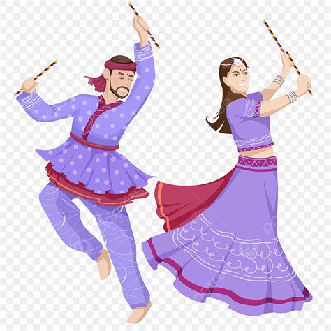 Indian Folk Dance Clipart