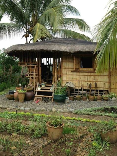 Nipa Hutin Philippines We Call It Bahay Kubo Hut House