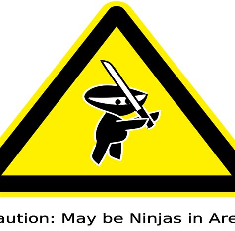 Ninja Sign Clip Art At Vector Clip Art Online Royalty Free