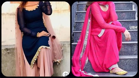 30simple Plain Punjabi Suit Punjabi Suit Neck Design Salwar Design
