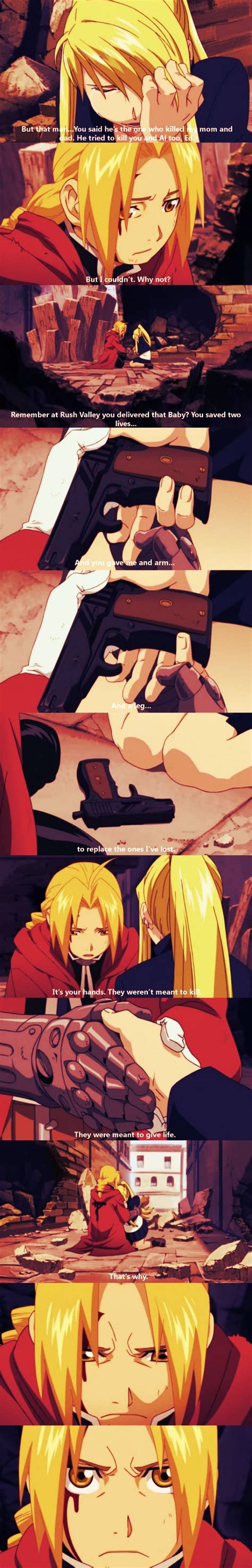 One Of My All Time Favorite Scenes From Fullmetal Alchemist Brotherhood