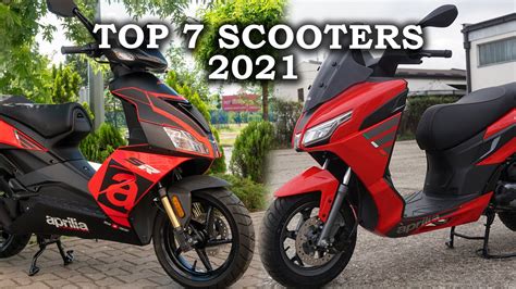 Top 7 50cc Scooters For 2021 Youtube