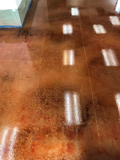 How To Stain And Seal Concrete Floors Reverasite