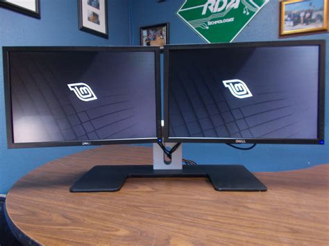 Two Dell Monitors Photos