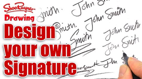 How To Design Your Own Amazing Signature Youtube