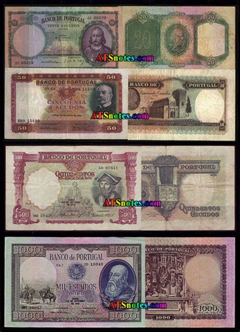 Portugal Banknotes Portugal Paper Money Catalog And Portuguese