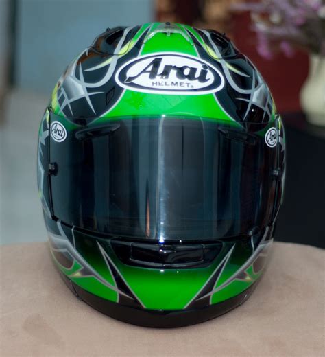 No hassle return policy & 30 day lowest price guarantee! Limited Helmet Arai Okada Green For SALE~♥