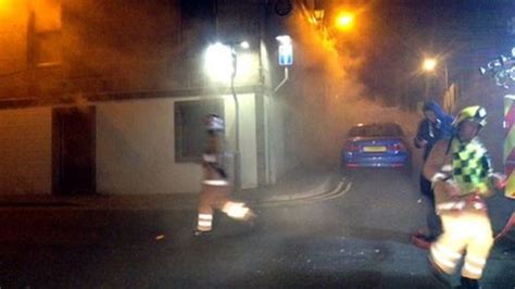 Man Rescued From Waverley Hotel Fire In Peterhead Bbc News