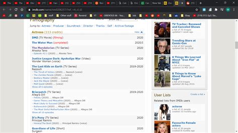 Rosario Dawson's IMDB profile confirms Ahsoka Tano's presence in the Mandolorian, but only for 1 ...