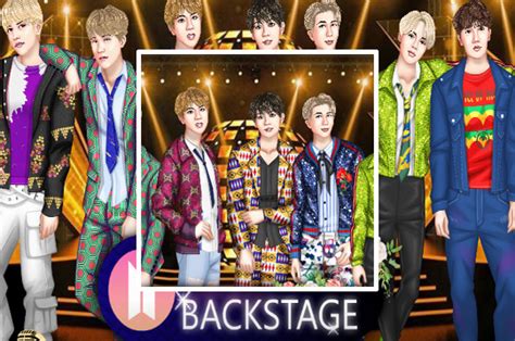 Cards tarjetas bts kpop bangtan boys. BTS Backstage - Juegos Online