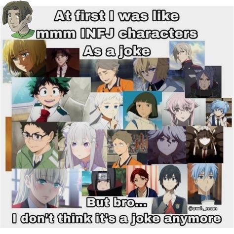 F Types Anime Characters Infj Characters Mbti Personality Infj