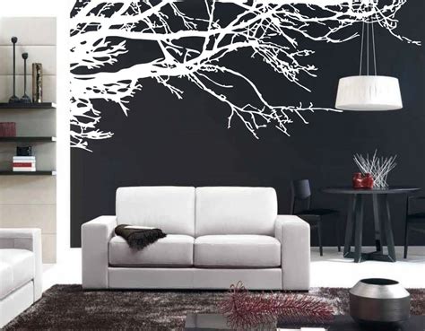 For those who want to dare with dark colours, but don't want to overstate with the moody decor trend.… Mega Stunning Tree Branch Removable Wall Art Stickers ...