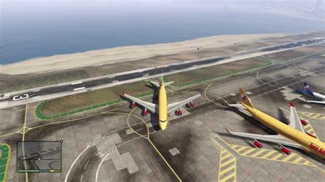 Gta 5 Drivable Air Liners Youtube