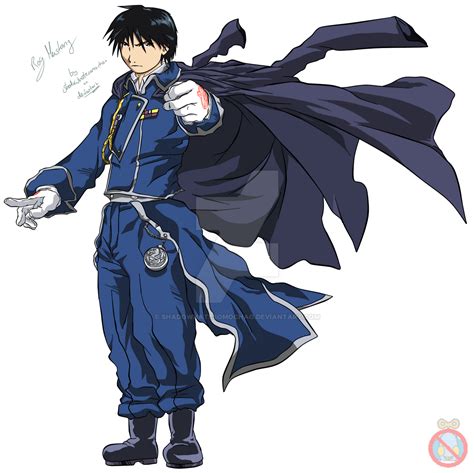 Roy Mustang Flame Alchemist By Shadowhatesomochao On Deviantart