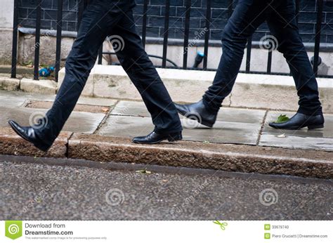 Men Walking Together Stock Photo Image Of Crowd Blur 33679740