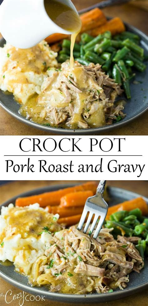 This is exactly what you're looking for the simple pork recipe. This Crock Pot Pork Roast is an easy dump and go dinner ...