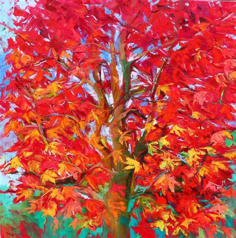 Maple Tree Painting By Elena Starostina Saatchi Art