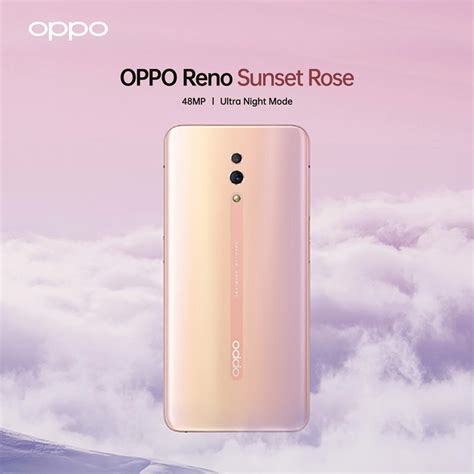 It has a 6.5inches amoled display of 1080x2400p (fhd+) resolution. OPPO Reno Sunset Rose model pre-order will start on 27 ...