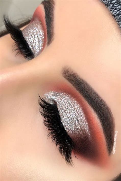 Gorgeous Eyeshadow Looks The Best Eye Makeup Trends Glitter And Burnt
