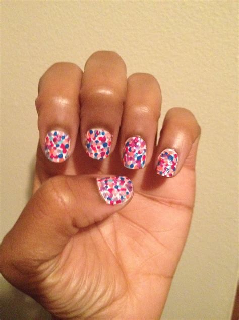 Nail Glam: Dotted Abstract Nail Tutorial - Beauty & the Beat