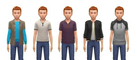 Maxis Match Male Clothes Pack Simsworkshop