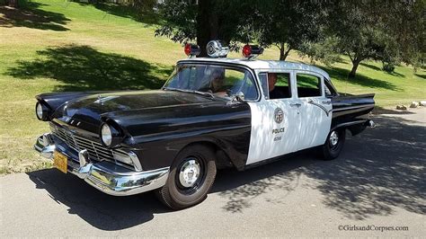Historic 1957 Ford Lapd Police Cruiser Youtube