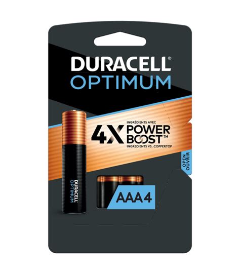 Duracell Optimum Aaa Batteries Global Brand Supplies