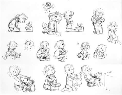 Bonnie08 Children Sketch Art Reference Poses Figure Drawing Reference