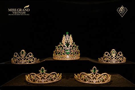 Miss Grand Vietnam 2022 Unveils Crowns With Diamonds And Gemstones