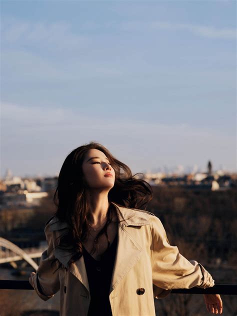 Liu Yifei In Paris For Brand Event China Entertainment News