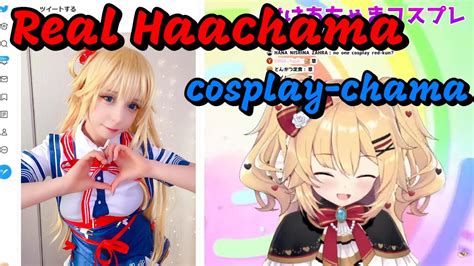 Haachama Cosplay Ok Ill Give My Costume To You Hololiveeng Sub