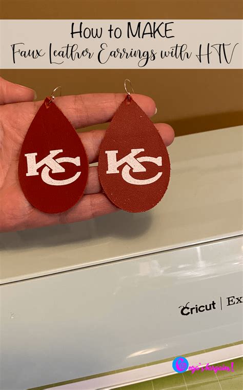 Read on to learn about how to cut faux leather. How to make Cricut Faux Leather Earrings on an Explore Air