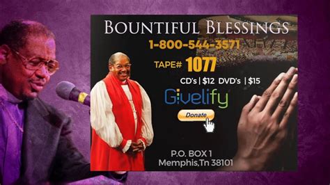 Bishop G E Patterson 1077 Youtube