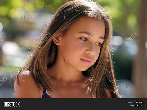 Beautiful Sad Teenage Image And Photo Free Trial Bigstock