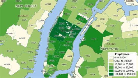 New York City 3 Digit Zip Code Map