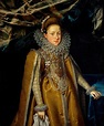 Portrait of 'Archduchess Maria Magdalena of Austria,' (c.1603) by ...