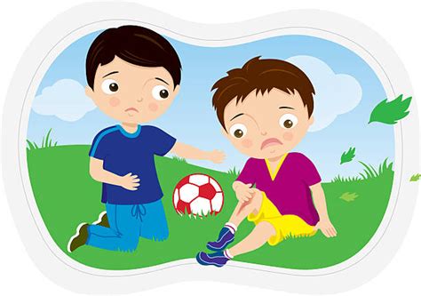 Soccer Kids Injury Stock Vectors Istock