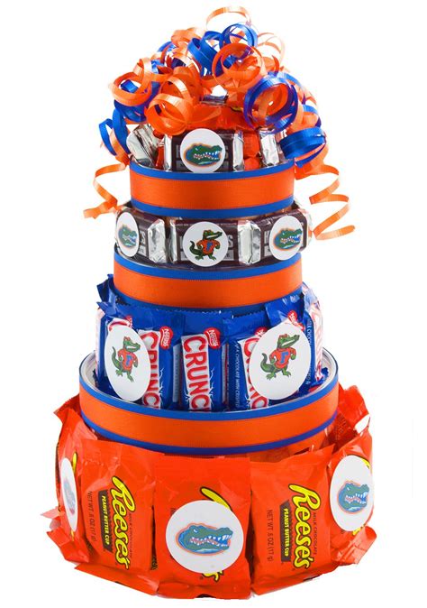 Retro vintage style florida design great for a florida vacation souvenir or gift, in throwback style reminiscent of the 70's. Florida Gators Candy Cake - Great addition to a tailgate ...