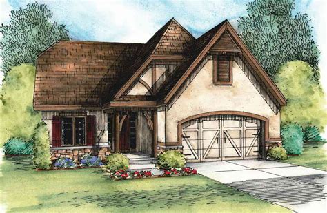 Plan 42344db European Cottage With Expansion Possibilities European