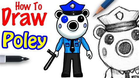 Piggy Roblox Characters Drawings Learn How To Draw A Roblox Piggy
