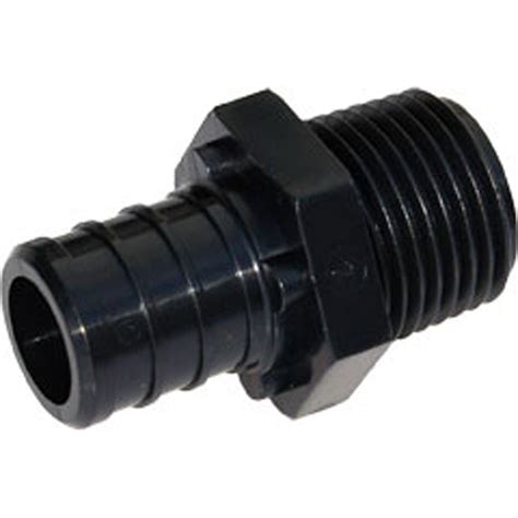 Sharkbite 34 In Plastic Pex Barb X 12 In Male Pipe Thread Adapter