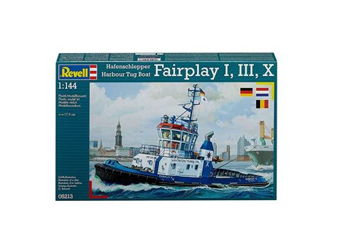 Revell Harbour Tug Boat Fairplay I Iii X Xiv Plastic Model Kit Toptoy