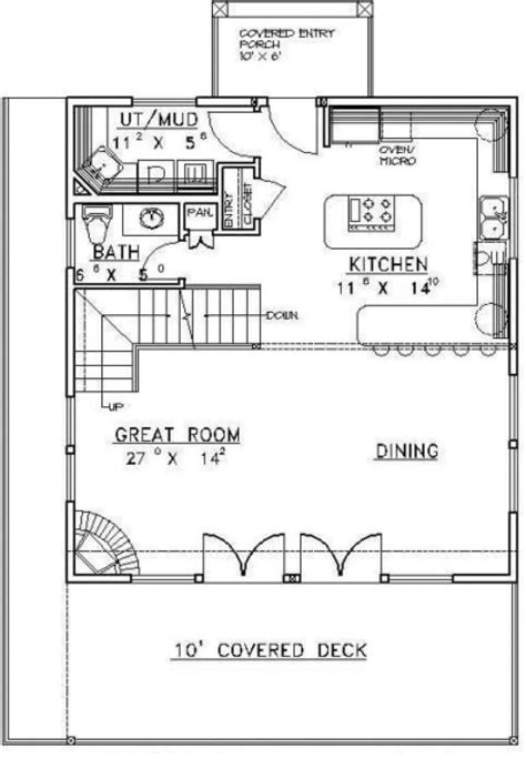 Lake Front Plan 2016 Square Feet 3 Bedrooms 25 Bathrooms 039 00268