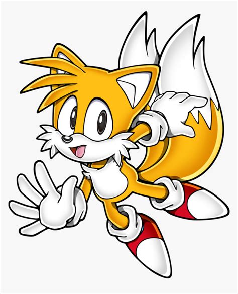 Sonic Mania Classic Tails Clipart Png Download Classic Tails Sonic