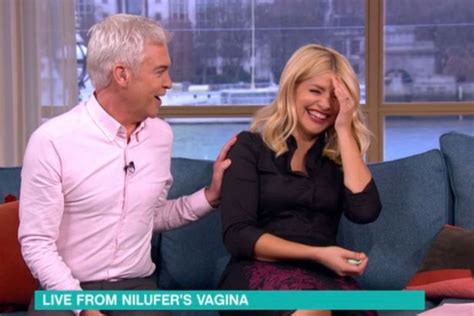 This Mornings Holly And Philip Laugh During Pelvic Floor Demonstration