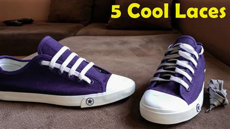 You can try find out more about cool ways to tie shoes. 5 cool ideas how to tie SHOE LACES (Prt-2) (With images) | How to tie shoes, Shoe laces, Tie shoes