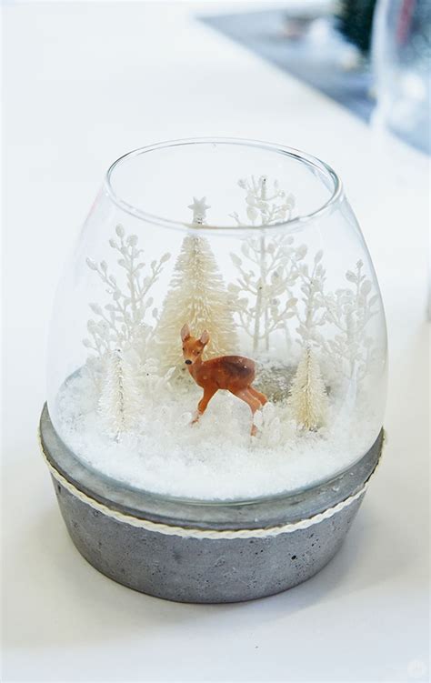 Diy Snow Globes How To Make Winter Wonders Without Water Thinkmake