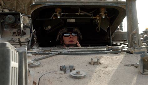 Armys First Woman Stryker Driver Lives For Challenge Article The